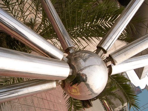 邵阳不锈钢螺栓球网架